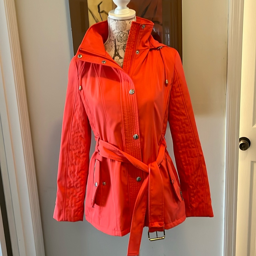 Orange Micheal Kors jacket